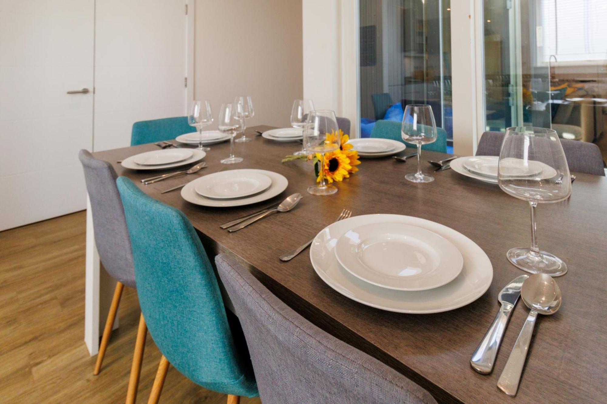 City Centre, Sleeps 7, Stunning Views & Parking, Interconnected Rooms Long Stay Work Contractor Leisure, Diamond Penthouse เคมบริดจ์ ภายนอก รูปภาพ